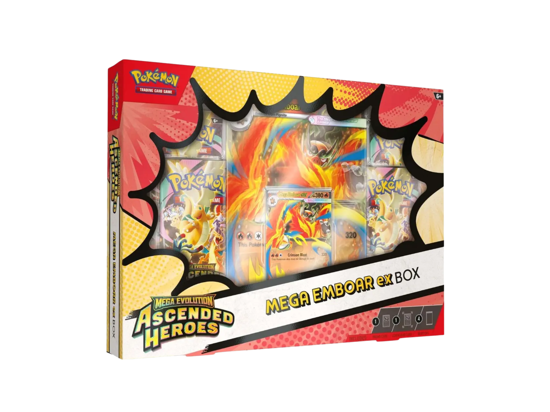 Ascended Heroes – Mega Emboar ex Box